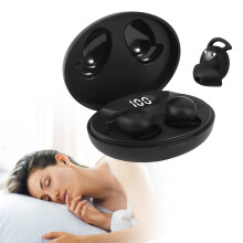 Sleep Earbuds Wireless Bluetooth Headphones, Mini Invisible Earphones for Side Sleepers with Noise Reduction and Charging Case