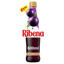 Ribena Blackcurrant Squash 600ml (Pack of 6)