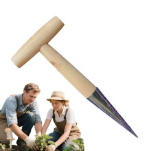 Seedling Planting Drill Thandle With Hole punch Planting tool