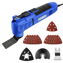 280W 22,000 RPM Oscillating Multi-Tool - Multi-Purpose for Sanding, Cutting, Scraping, Polishing - 230V