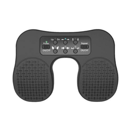 Double Foot Switch Pedal Keyboard Mouse Nonslip Foot Pedal Switch Bluetooth Piano Practice Page Turner Dual Mode 1