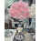 Feather Lamp Pink Dual Light 20x54Cm 1