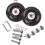 Suitcase Lugga Wheel Replacement Kit Rubber Wheels Swivel Caster Ingtool(od:80 W:24 4
