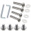 Suitcase Lugga Wheel Replacement Kit Rubber Wheels Swivel Caster Ingtool(od:80 W:24 2