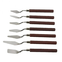 7 Pcs Oil Set Oil Shovel Oil Palette Oil Acrylic for Ng