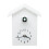 White Cuckoo Clock Modern Wall Clock 7