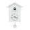 White Cuckoo Clock Modern Wall Clock 12