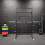 (7ft Olympic) GYM MASTER 2" Diameter Olympic Barbell with Spring Clip Collars 7