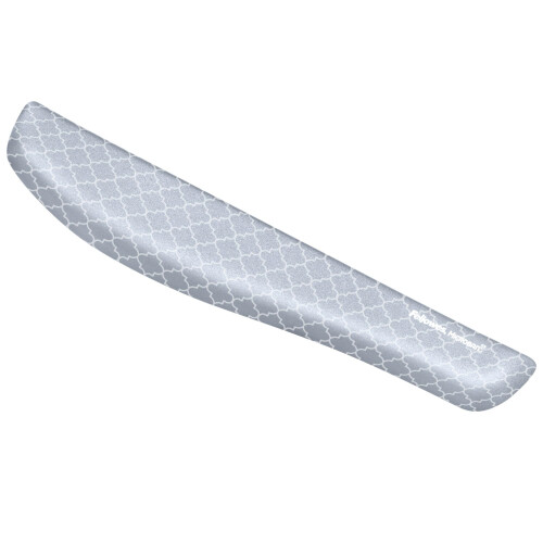 Fellowes Fellowes PlushTouch Στήριγμα Καρπών Πληκτρολογίου 18 1/8 x 3 3/16 x 1 Γκρι/Λευκό Πλέγμα