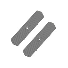 2pcs Kit Sink Splash Faucet Mat Splash Catcher, Catcher Tray, Purpose for Kit D