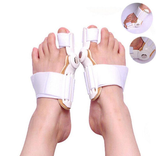 2pcs Orthopedic Bunion Corrector, Bunion Splint, Foot Pain Relief Hallux Toe Valgus Corrector Adjustable 2