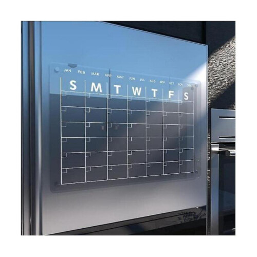 2pcs Dry Wipe Erase Board for Frid Acrylic Clear for Refrirator Board Er 1