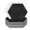 12 Pcs Hexagcoic Panels Beveled Ed Sound Foam Panels,sound Ing Padding for Stud 1