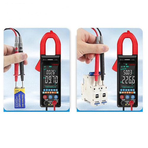 /ac Current Digital Meter 6000 Counts 400a Amp Meter Screen Volta Er Fs833 1