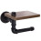 Ric Indrial Toilet Roll H,pipe Floating H for Home/bath, Mounted Shel 1