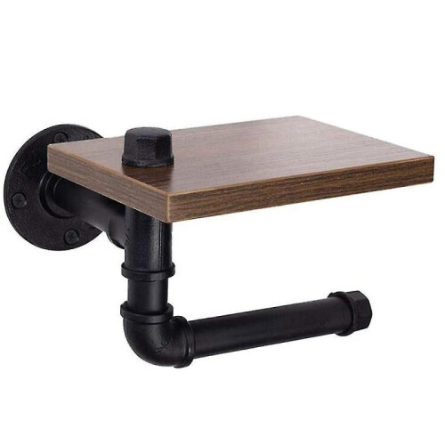 Ric Indrial Toilet Roll H,pipe Floating H for Home/bath, Mounted Shel