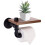 Ric Indrial Toilet Roll H,pipe Floating H for Home/bath, Mounted Shel 5