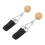 Wooden Pull Up Balls Rock Climbing Holds Training 5