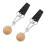 Wooden Pull Up Balls Rock Climbing Holds Training 8
