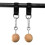Wooden Pull Up Balls Rock Climbing Holds Training 11