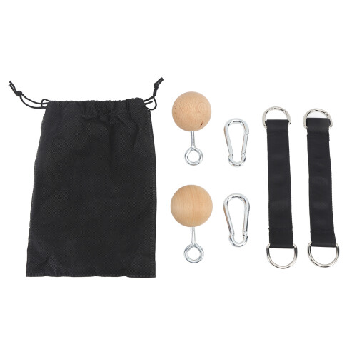 Wooden Pull Up Balls Rock Climbing Holds Training