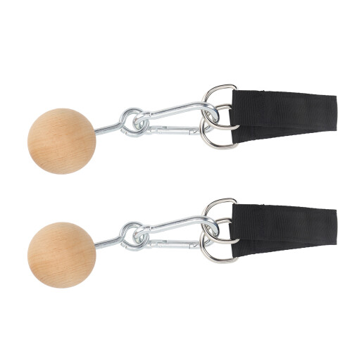 Wooden Pull Up Balls Rock Climbing Holds Training 2