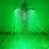 (100 rays, Left hand) Green Laser Gloves, Led Stage Performance Props For Party Stage Laser Show 1