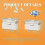 Large Plastic Medicine Organizer Includes A Small Pillbox - Multi-Layer First Aid Medical Storage Box 2
