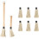 Barbecue Mop with Comfortable Wooden Handle and Six Practical Spare Parts (D) 5