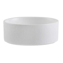 (White) Ceramic Dog Bowl - Heavyweight And Durable Pet Food And Water Dish Crock, Dishwasher Safe, Modern Zekai