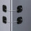 2 Pcs Fridge Lock with Code, Child Fridge Safety with Adhesive, Child Combination Locks for Cupboards Cabinets Refrigerators Freezers 1