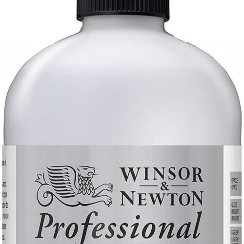 Winsor & Newton Επαγγελματικό Ακρυλικό Μέσο, Ματ Μέσο, 500ml (16.9-oz) 2