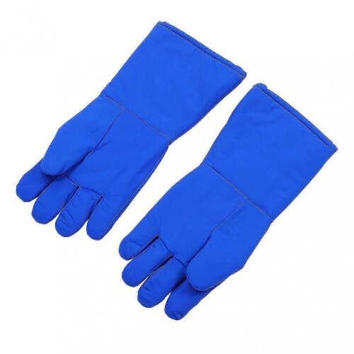 Cryogenic Gloves LN2 Liquid Nitrogen Dry Ice Cold Storage Safety Protective Low Temperature Resistant Gloves 2