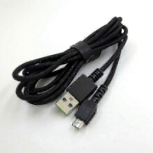 (Black) Charging Cable for Razer Basilisk Viper Ultimate Naga V2 Pro Wireless Gaming Mouse