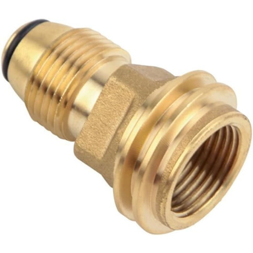 Simplistic Design of Brass Gas Conversion Connector Provides Effective Usage Across Multiple Platforms Ref: 7443 2