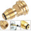Simplistic Design of Brass Gas Conversion Connector Provides Effective Usage Across Multiple Platforms Ref: 7443 2