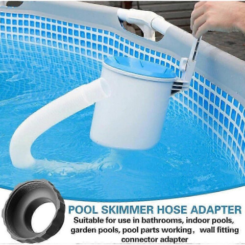 INTEX Compatible 2Pcs 11239 Pool Vacuum & Skimmer Hose Adapter - Durable & Easy to Use 2