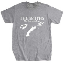 (M, Gray) T Shirt Summer Tops The Smiths "The Queen Is Dead