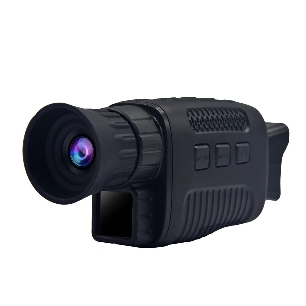 Monocular 4K Hd Night Vision Monocular Video Remote Infrared Night Vision Glasses For Outdoor Monitoring Black 6493810975509