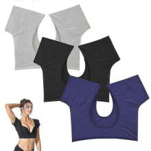 (M) 3Pcs Underarm Sweat Vest Underarm Pads Armpit Sweat Pads Underarm Sweat Protector Sweating Guard for Women Girls