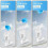 (white) Handheld Mini portable small fan Folding fan Student dormitory small fan 3