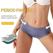 (4XL) 8 Pack Women's Everdries Leakproof Underwear - Incontinence & Bladder Control Panties for Protection