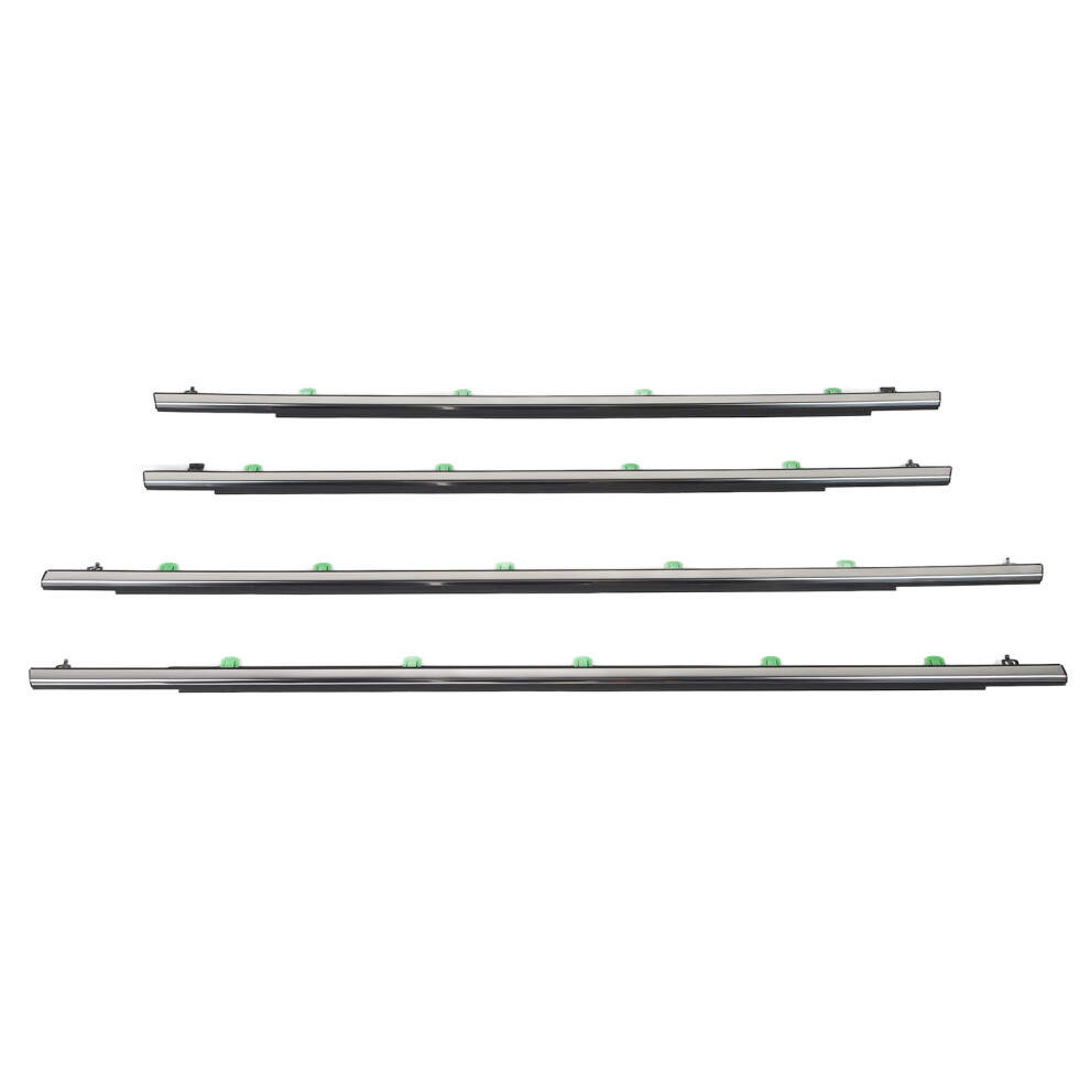 4Pcs Window Moulding Trim 72410 Swa A01 Car Outer 9121376855764
