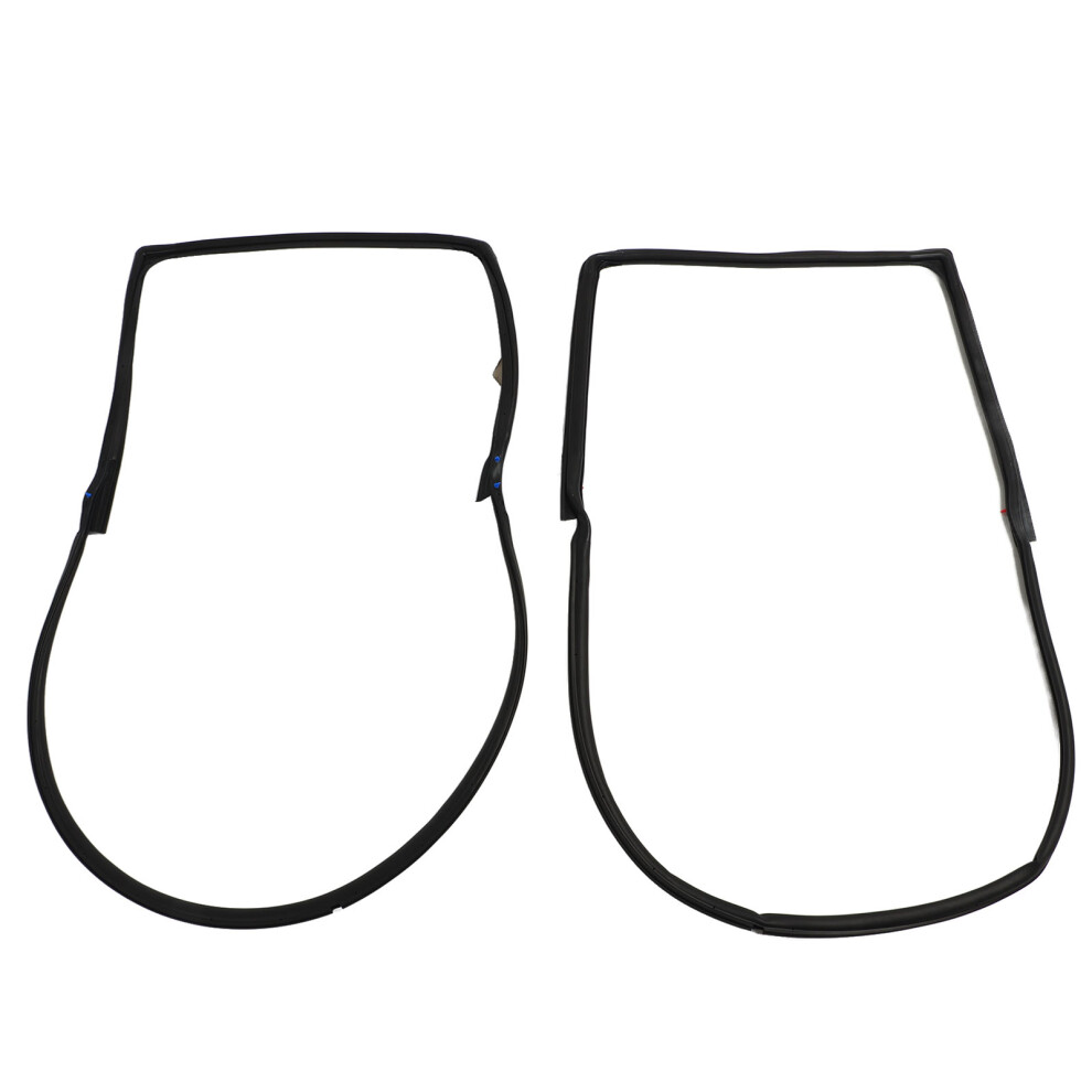 2Pcs Front Door Weatherstrip Seal Waterproof 9121376855955