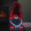 Snow Time 60cm Light up Christmas Gonk in Red Hat Infinity Decoration with LEDs 1