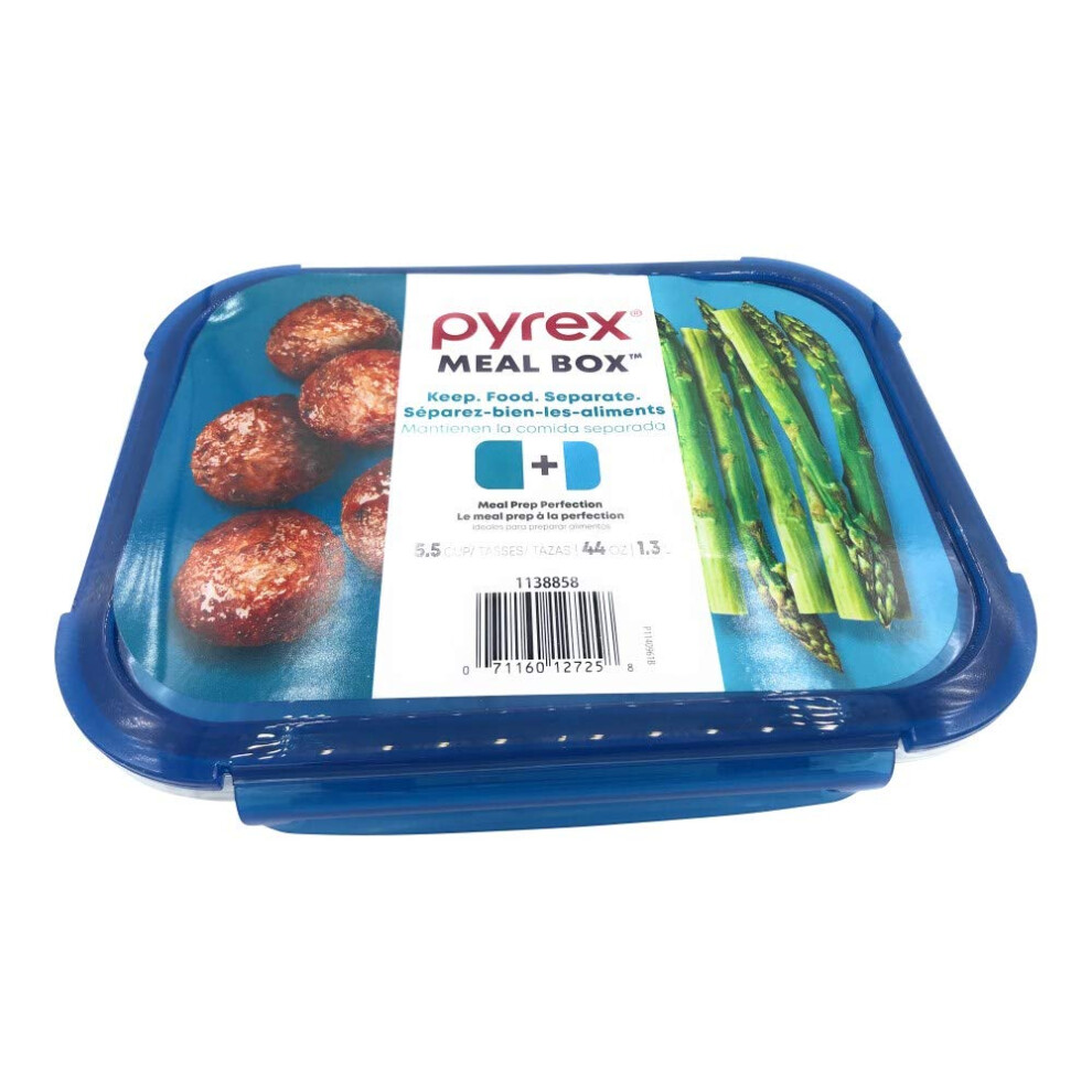Pyrex  Food Storage Divided glass Rectangle Medium
