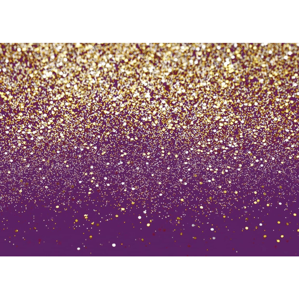 7X5ft Royal Glitter Backdrop Birthday Backdrop Spots Bokeh Backdrop Wedding Prom Graduation Photography Background Happy New Year Blue/Gold 7042558853496
