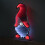 Snow Time 60cm Light up Christmas Gonk in Red Hat Infinity Decoration with LEDs 6