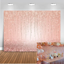 Art Studio 3D Flower Photo Background Pink Rose Photography Backdrop for Pictures Newborn Bridal Shower Birthday Party 8x6FT