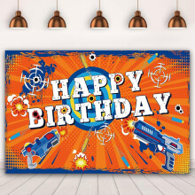 5x3Ft Planet Galaxy Rocket Happy Birthday Backdrop for Girl Boy Children Outer Space Birthday Background Decoration